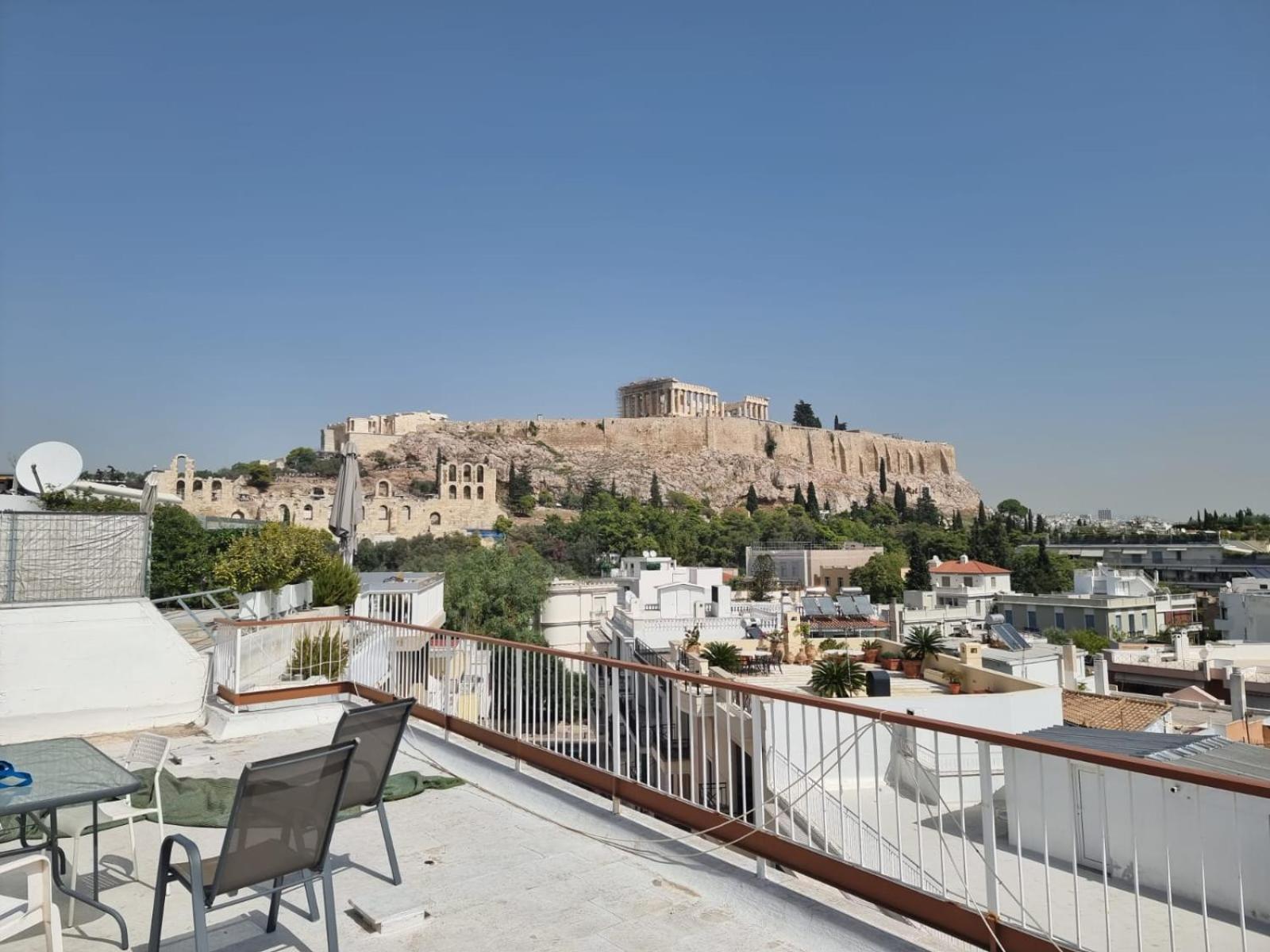 Στούντιο Διπλα Στην Ακρόπολη Appartement Athene Buitenkant foto