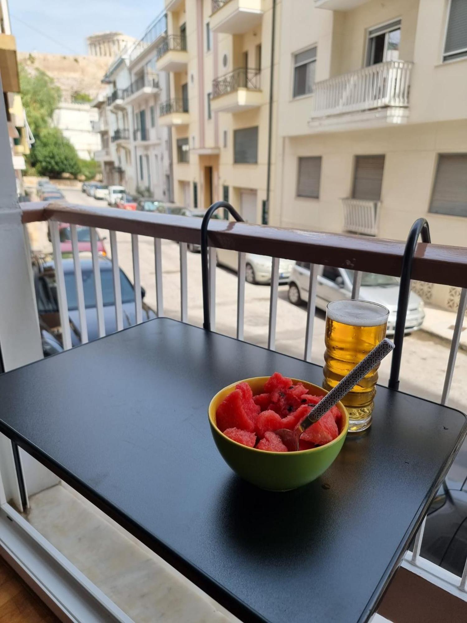 Στούντιο Διπλα Στην Ακρόπολη Appartement Athene Buitenkant foto